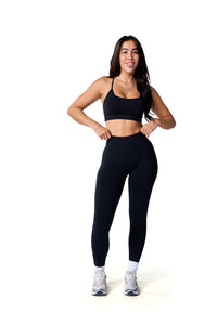 High Waist Luxury Legging in Black
