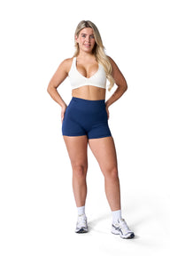 Super Sculpt Seamless Shorts In Navy