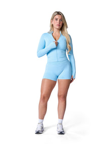 Super Sculpt Shorts In Sky Blue