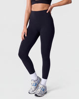Elara Sports Bra In Black + Elevate Legging in Black