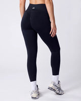 Low Back Bra In Black + Sculpt Legging In Black