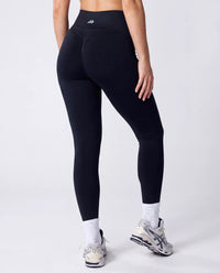 Low Back Bra In Black + Sculpt Legging In Black