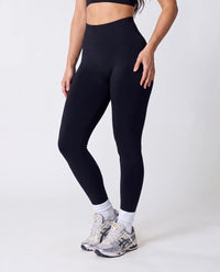 Low Back Bra In Black + Sculpt Legging In Black