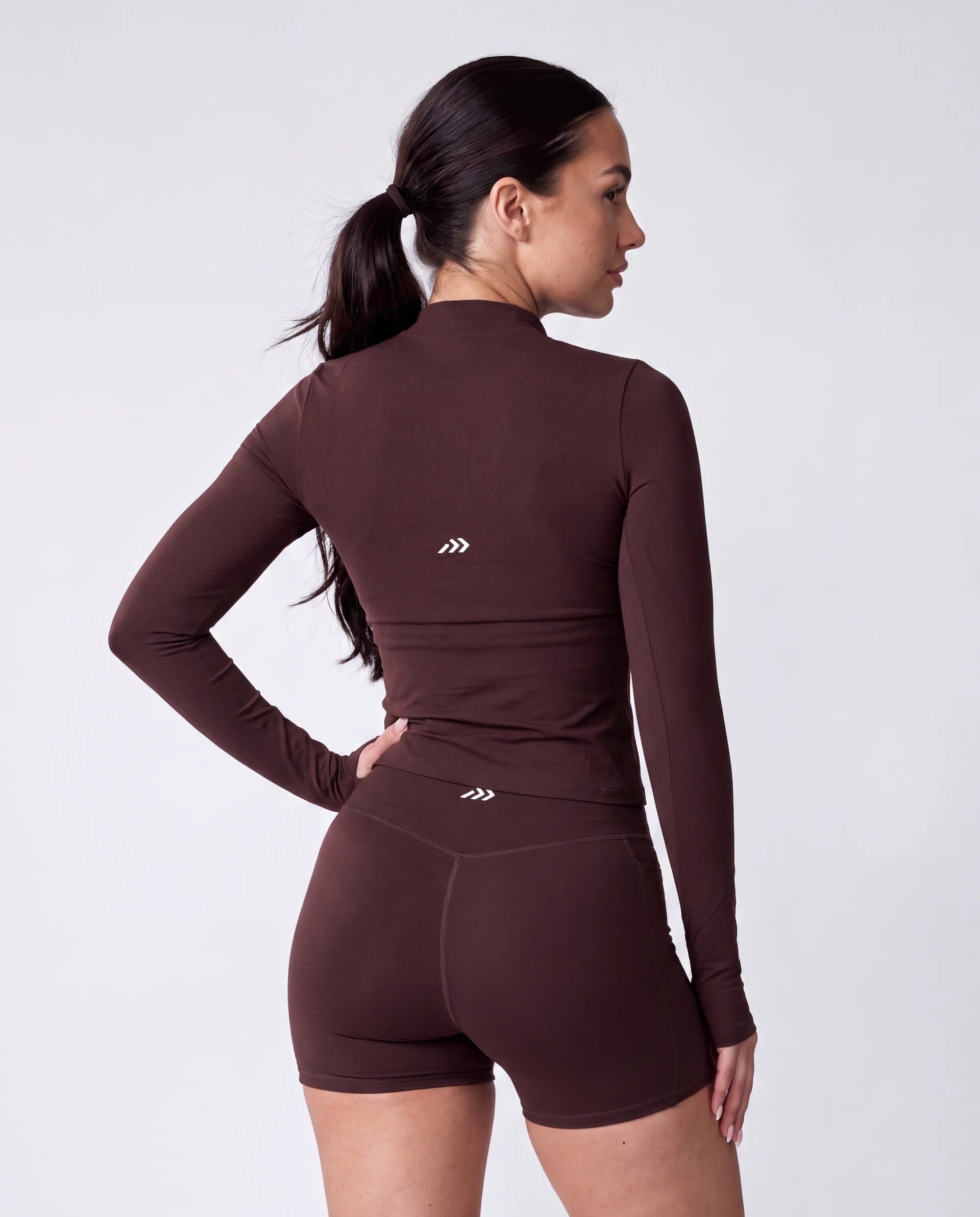 Soft Active 1/4 Zip Pullover + Soft Active Pocket Short