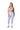Minimal Halterneck Sports Bra In Lavender