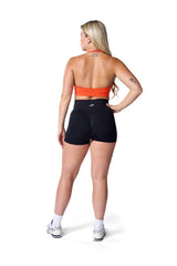 Super Sculpt Halterneck Sports Bra In Dragon Fire