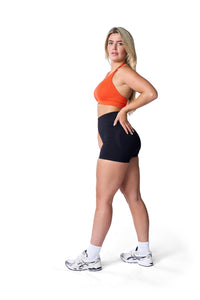 Super Sculpt Halterneck Sports Bra In Dragon Fire