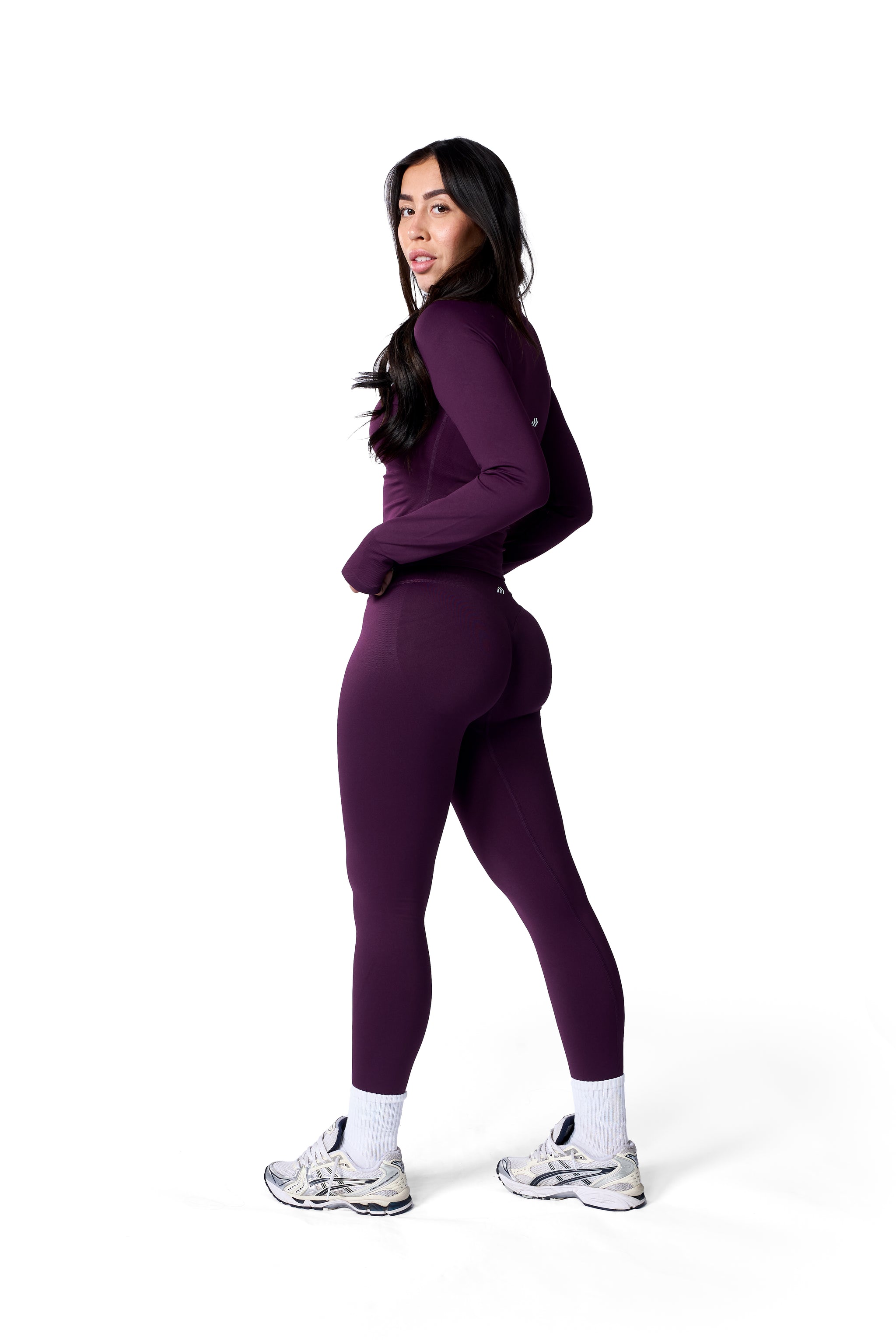 Super Sculpt Seamless Legging in Grape
