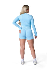Super Sculpt Shorts In Sky Blue
