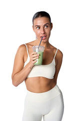 Soft Active Sports Bra In Butter Yellow