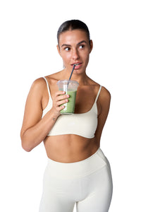Soft Active Sports Bra In Butter Yellow