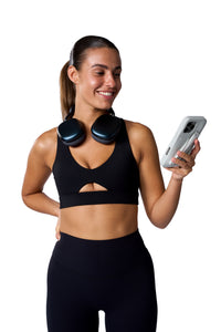 Elara Sports Bra In Black + Elevate Legging in Black