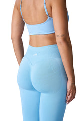Super Sculpt Leggings In Sky Blue