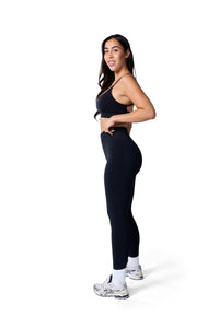 High Waist Luxury Legging in Black
