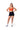 Super Sculpt Halterneck Sports Bra In Dragon Fire