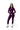 Super Sculpt 1/4 Zip Up In Grape