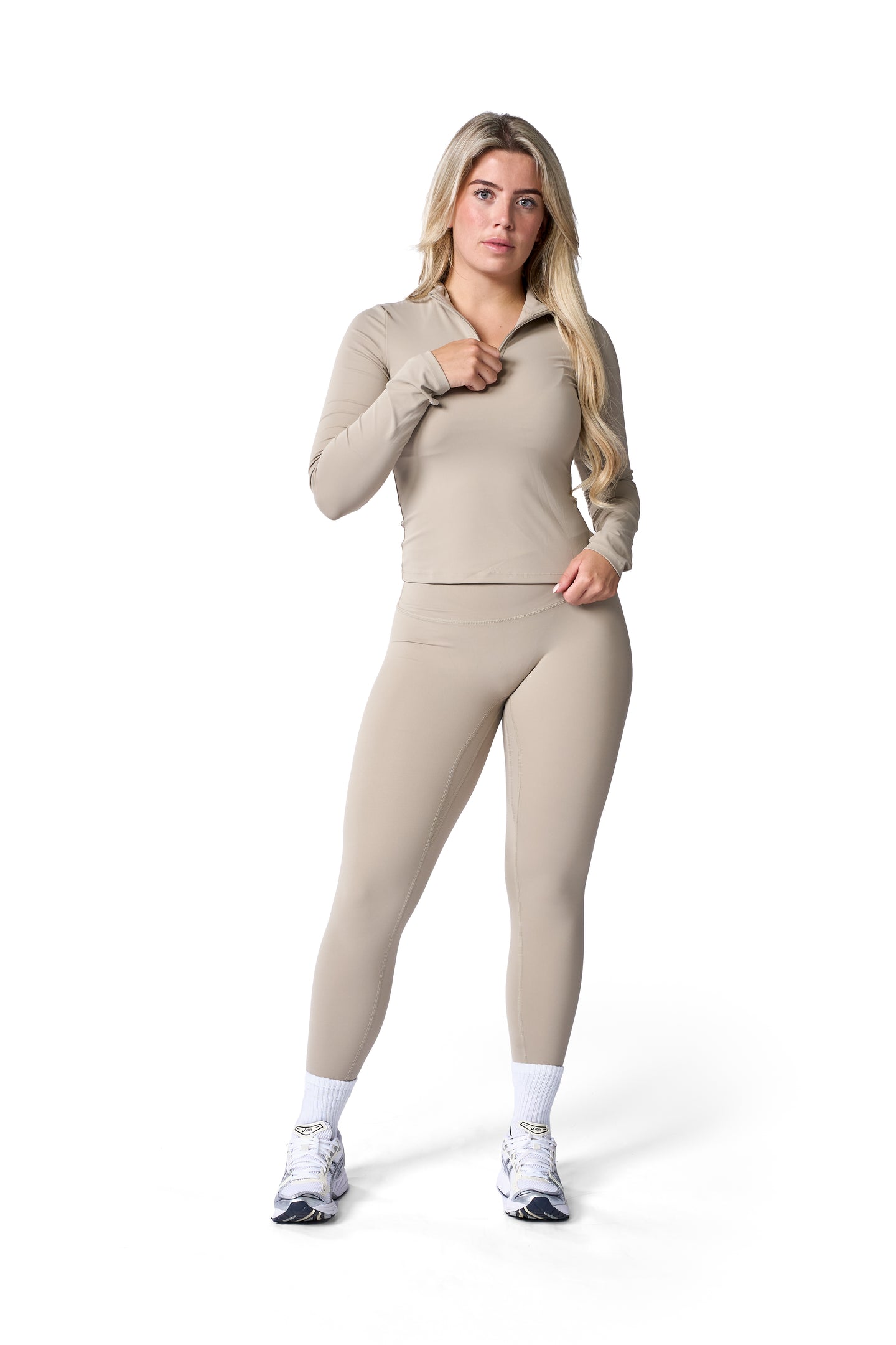 Soft Active 1/4 Zip Pullover In Dessert