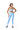 Soft Active Leggings In Soft Blue