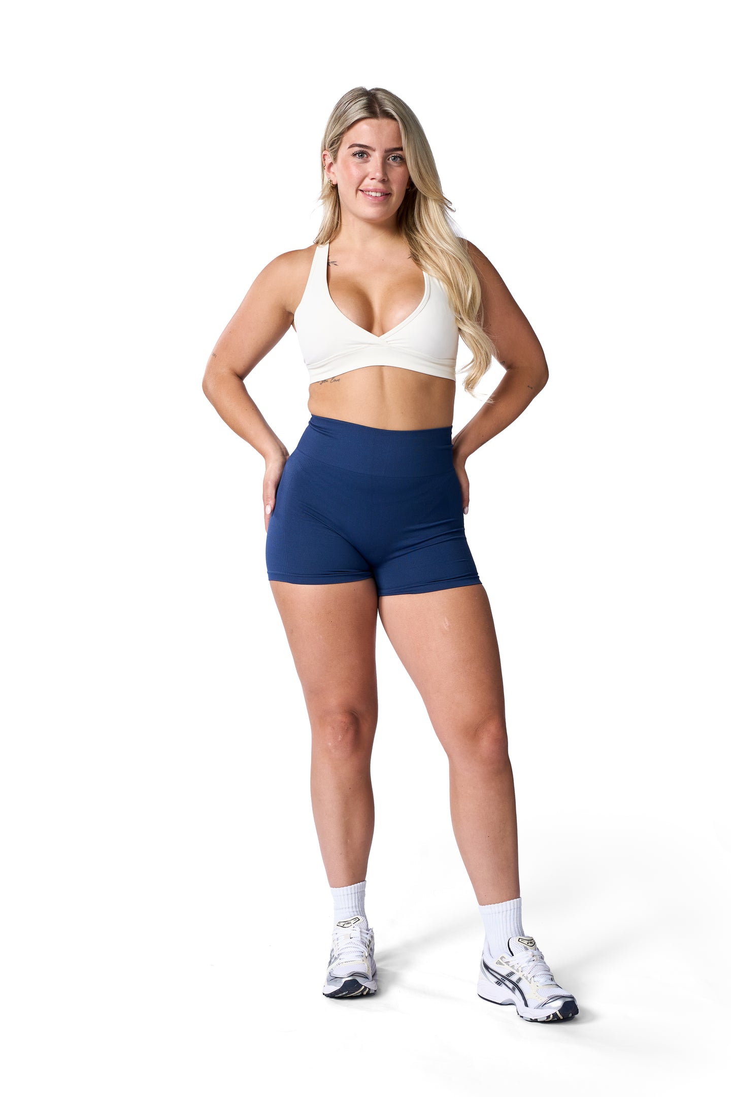 Super Sculpt Seamless Shorts In Navy
