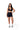 Cut Out Sports Bra In Black