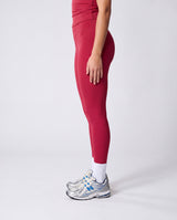 Essential Top In Candy Red + Essential Leggings In Candy Red