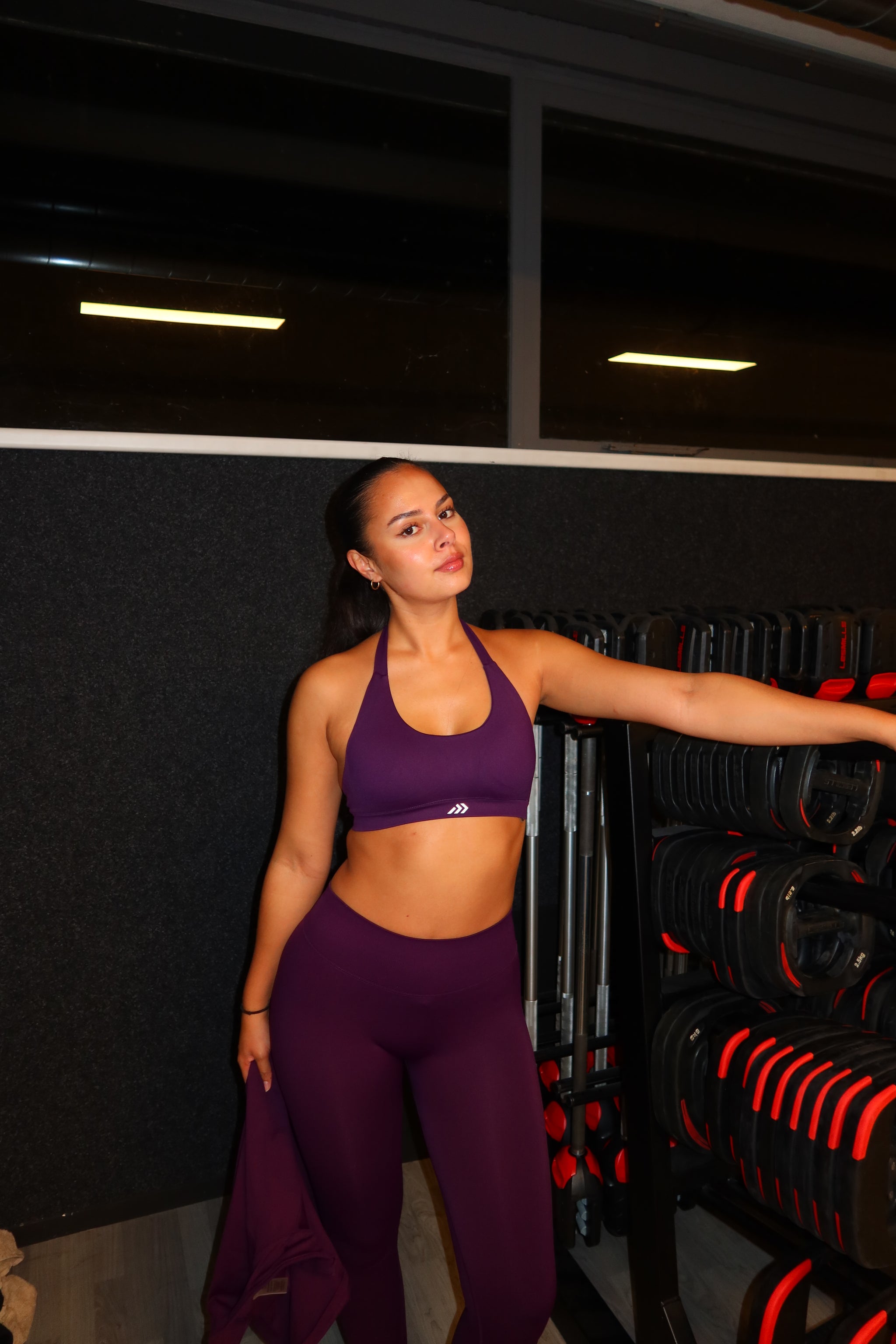 Super Sculpt Seamless Legging in Grape