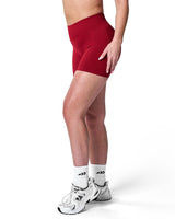 Intensity Short In Velvet Red