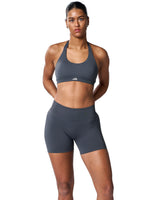 Intensity Halterneck Bra In Steel Grey