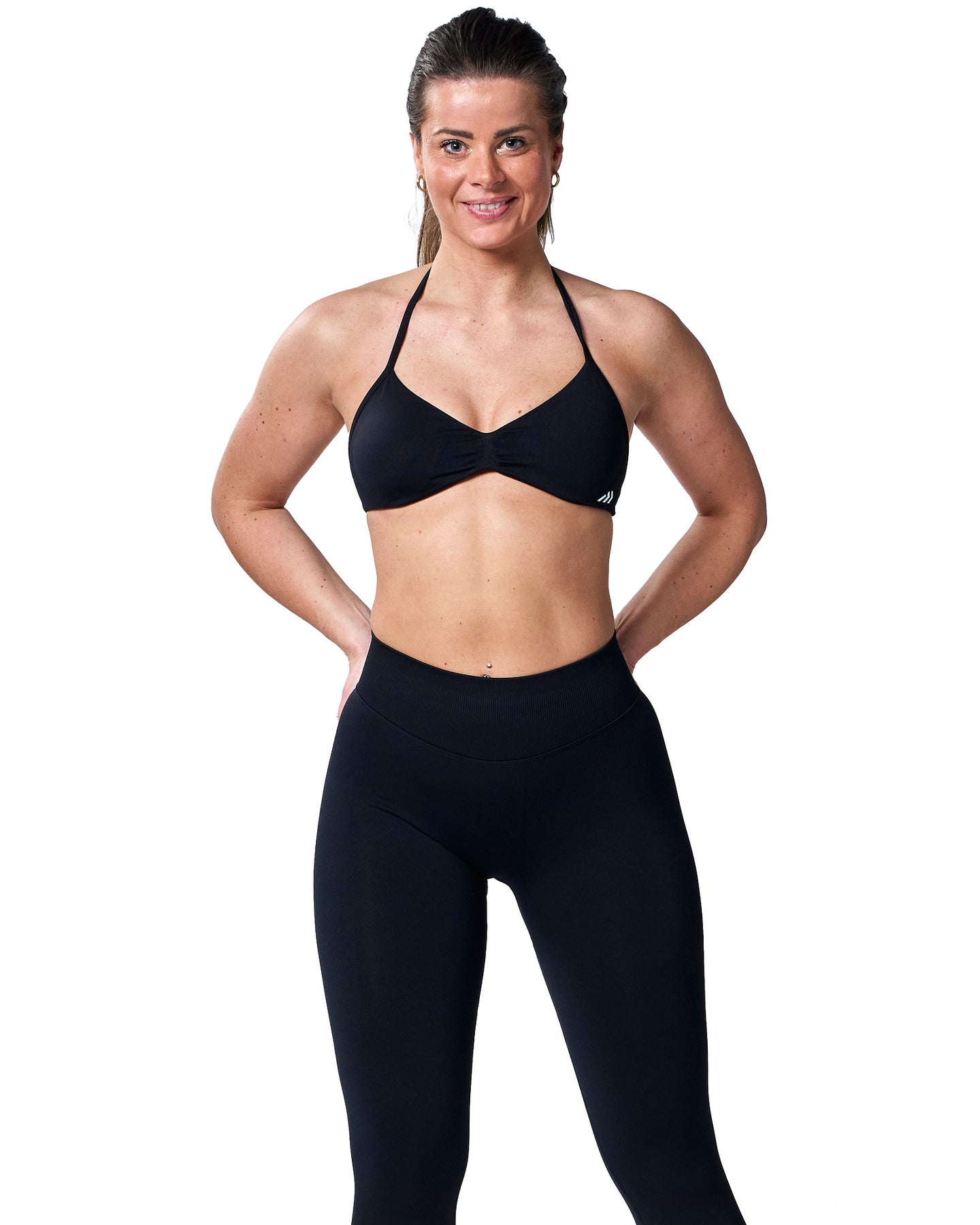 Intensity Strappy Bra In Black