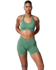Intensity Halterneck Bra In Pistache