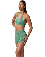 Intensity Halterneck Bra In Pistache