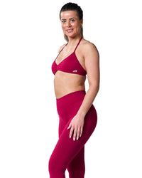 Intensity Strappy Bra In Cherry Blush