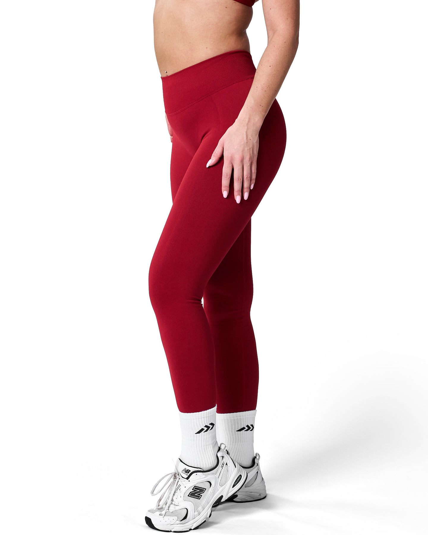 Intensity Legging In Velvet Red