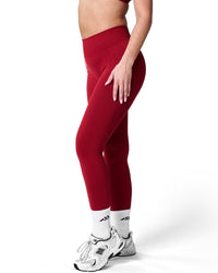 Intensity Legging In Velvet Red