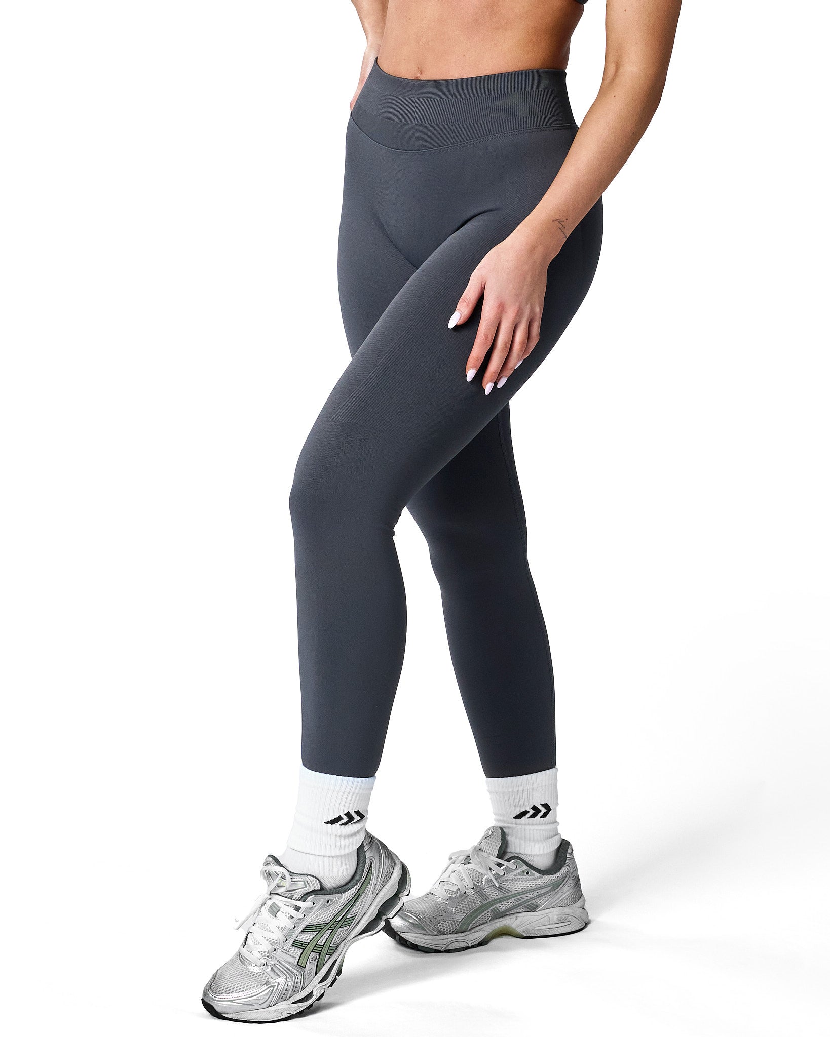 Intensity Legging In Steel Grey