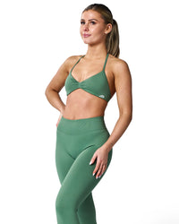 Intensity Strappy Bra In Pistache