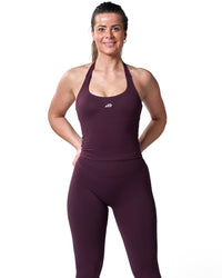 Intensity Halter Top In Espresso