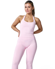 Intensity Halter Top In Pink