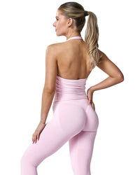 Intensity Halter Top In Pink