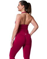 Intensity Halter Top In Cherry Blush