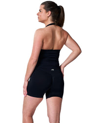 Intensity Halter Top In Black