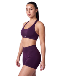 Intensity Halterneck Bra In Grape